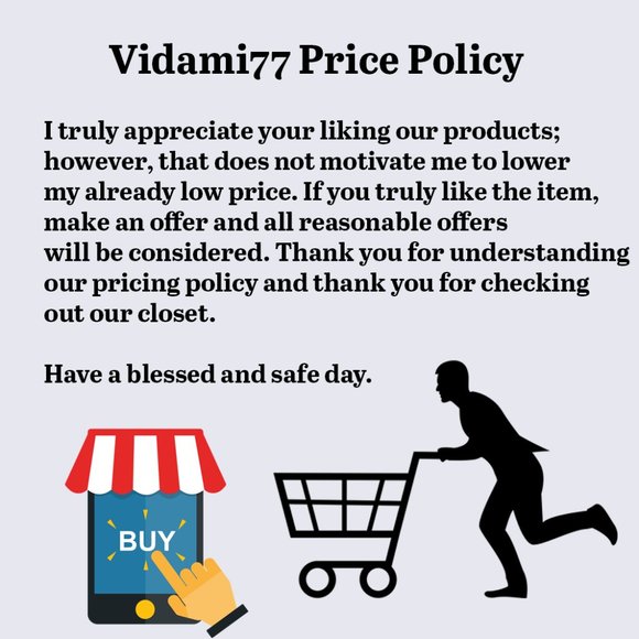 Vidami77 Price Policy - Picture 1 of 1